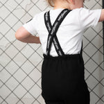 Luca Waffle Overal Set - Black-Clothing-Cracked Soda