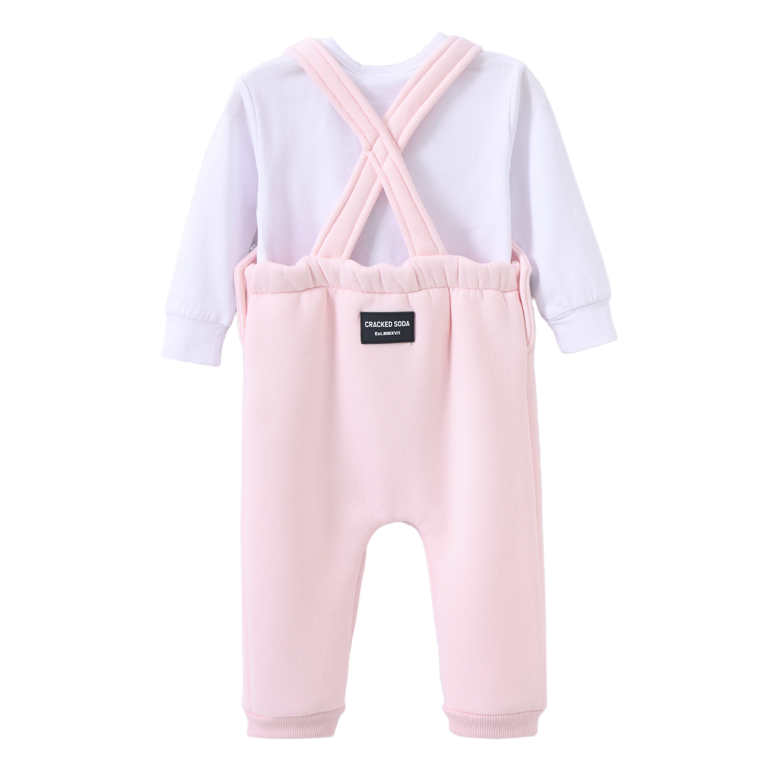Alaska Detailed Overall Set - Pink-Clothing-Cracked Soda