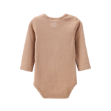 Winter Ribbed Fleece Bodysuit - Biscuit-Clothing-Cracked Soda