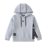 Ashton Textured Hoodie - Grey-Clothing-Cracked Soda