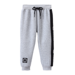 Ashton Textured Trackpants - Grey-Clothing-Cracked Soda