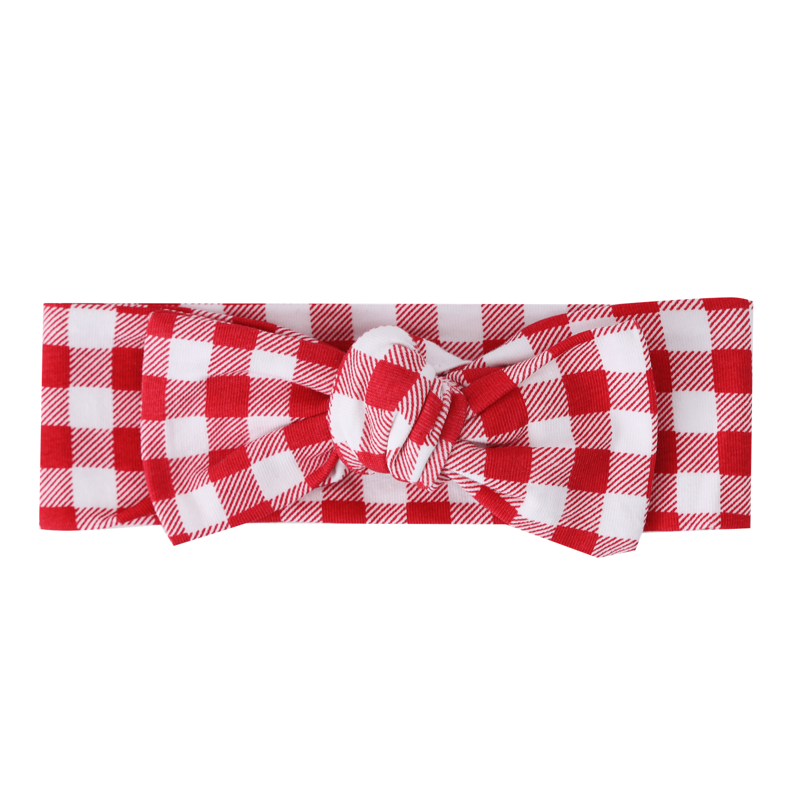 Poppy Check Headband-Clothing-Cracked Soda