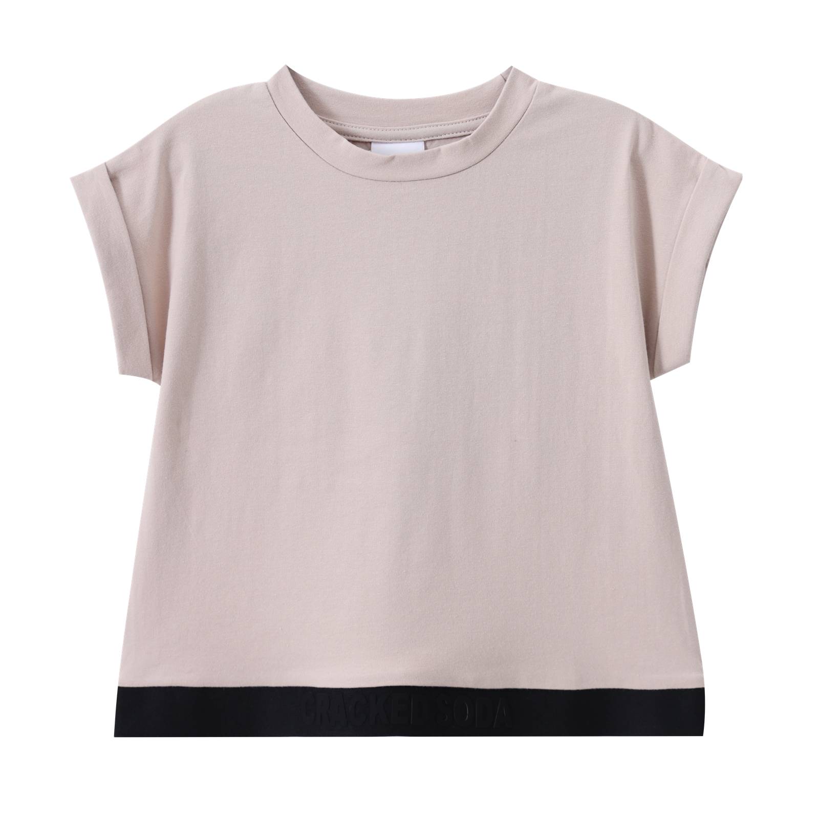 Harper Detailed Tee - Sand-Clothing-Cracked Soda
