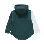 Malachi Detailed Hoodie - Forest-Clothing-Cracked Soda