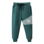 Malachi Detailed Trackpants - Forest-Clothing-Cracked Soda