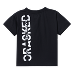 Malachi Printed Tee - Black-Clothing-Cracked Soda