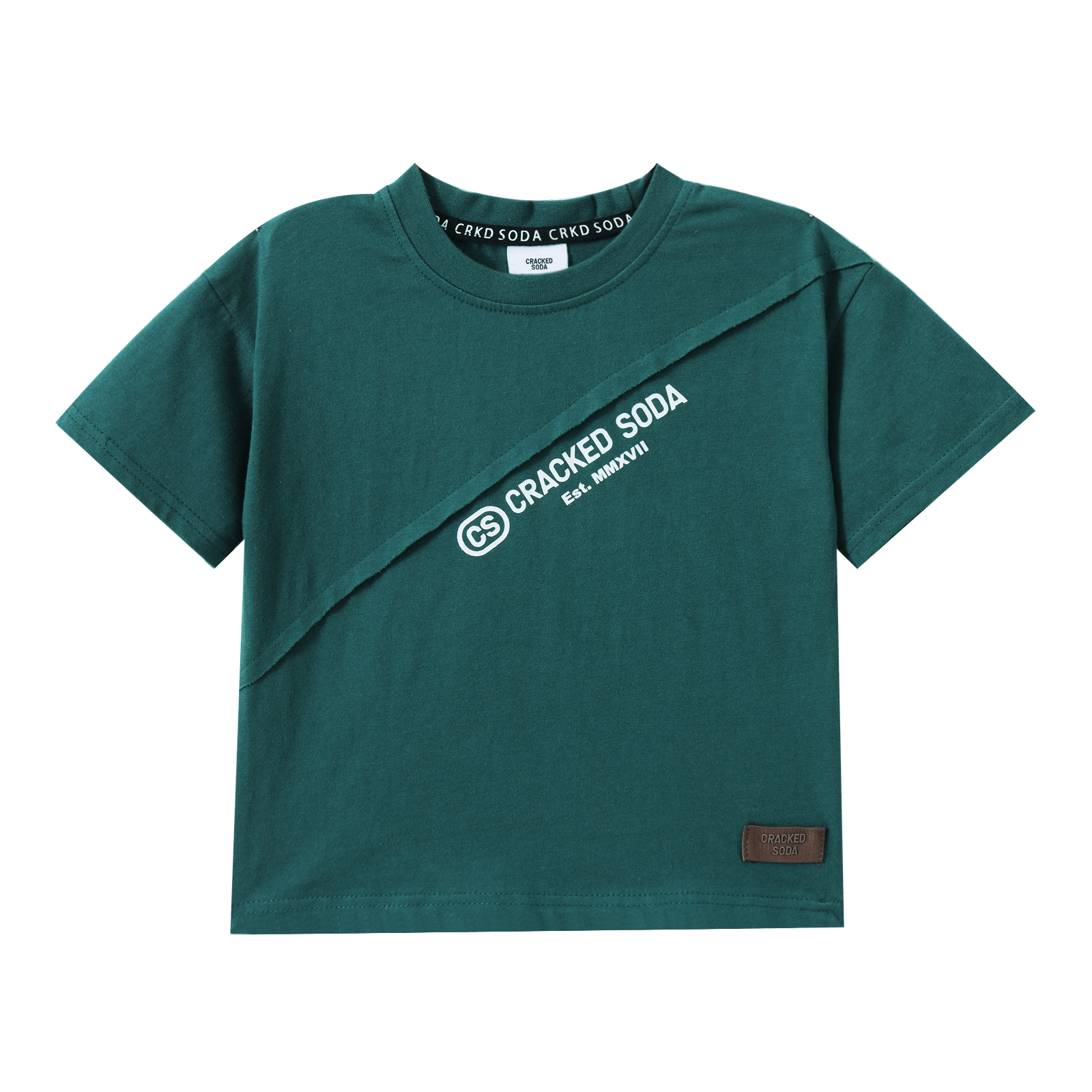 Malachi Printed Tee - Forest-Clothing-Cracked Soda