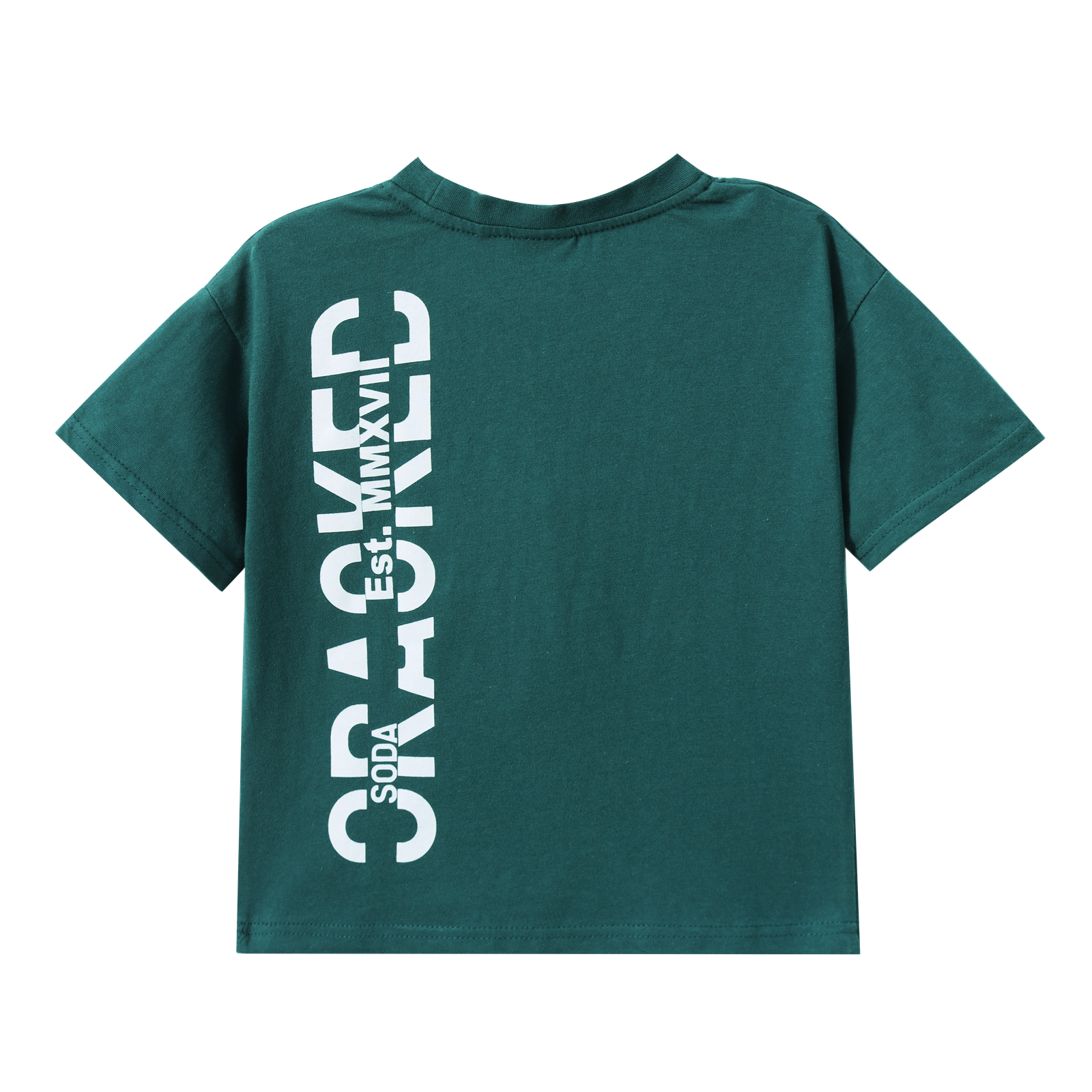 Malachi Printed Tee - Forest-Clothing-Cracked Soda