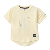 Asher Detailed Sleeve Tee - Sunbeam-Clothing-Cracked Soda