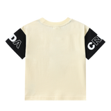 Asher CRKD SODA Tee - Sunbeam/Black-Clothing-Cracked Soda