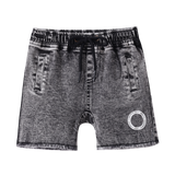 Taj Denim Shorts - Ash-Clothing-Cracked Soda