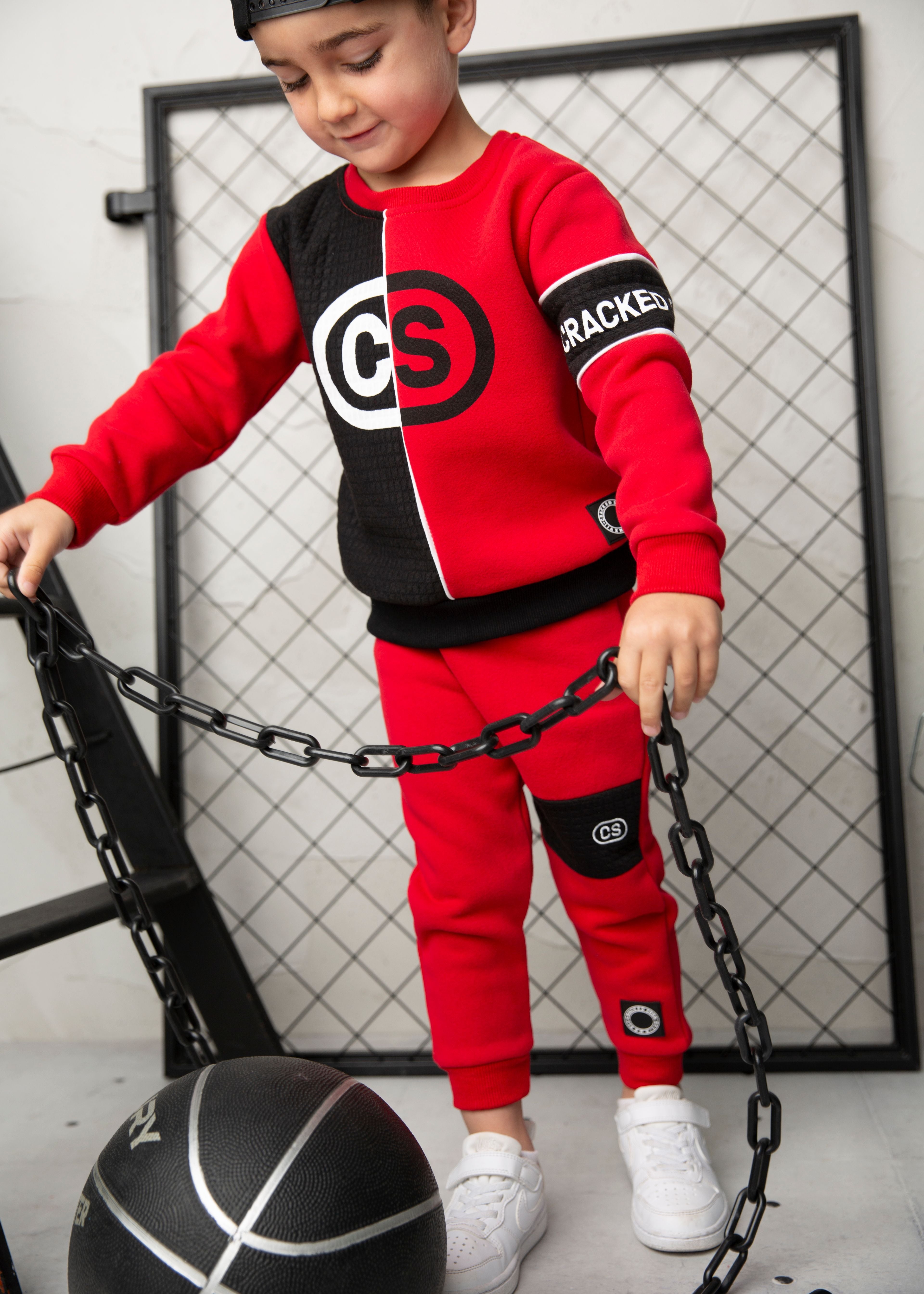 Sammy CS Crew - Red-Clothing-Cracked Soda
