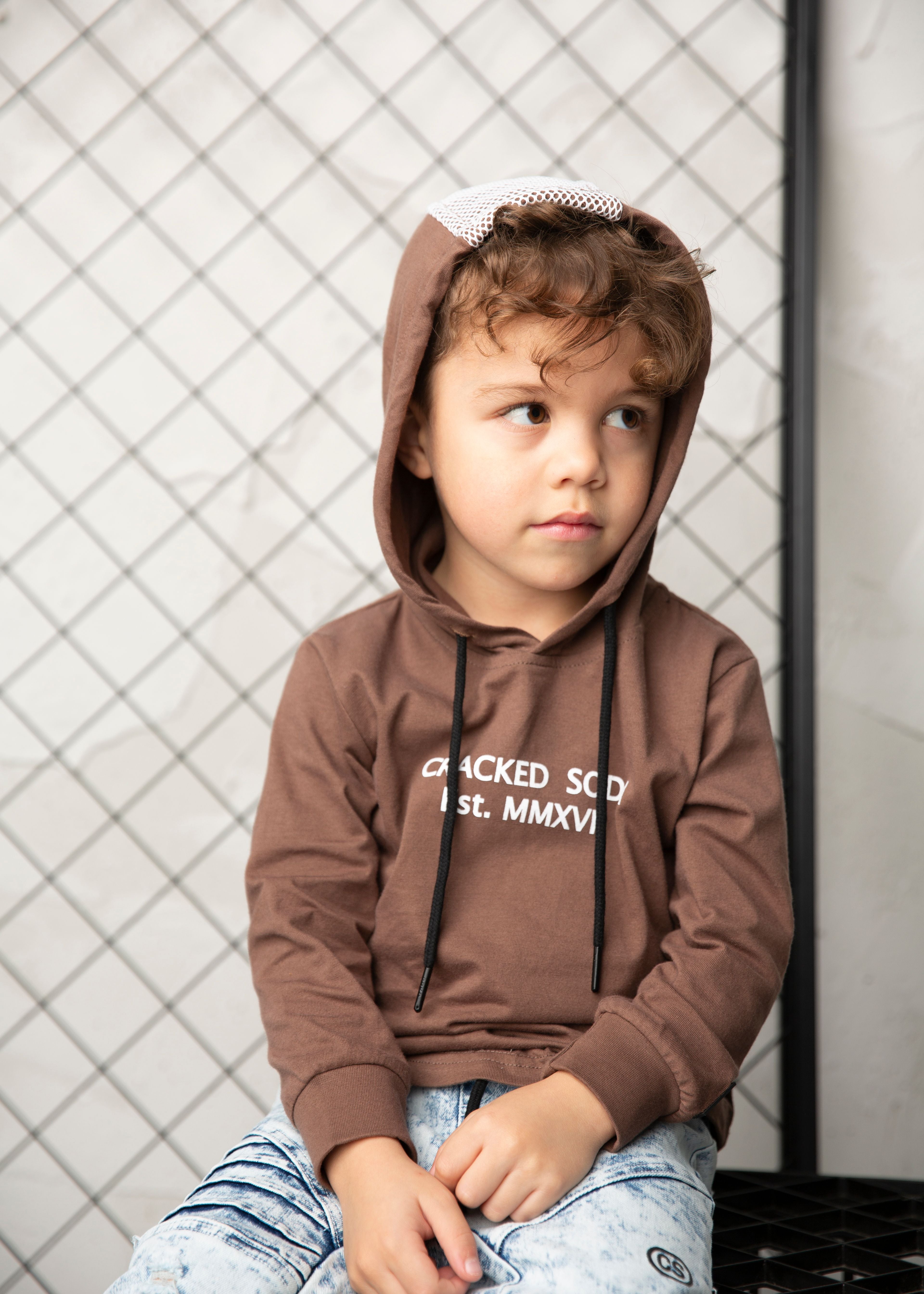 Charlie Mesh Hooded Long Sleeve - Coco-Clothing-Cracked Soda