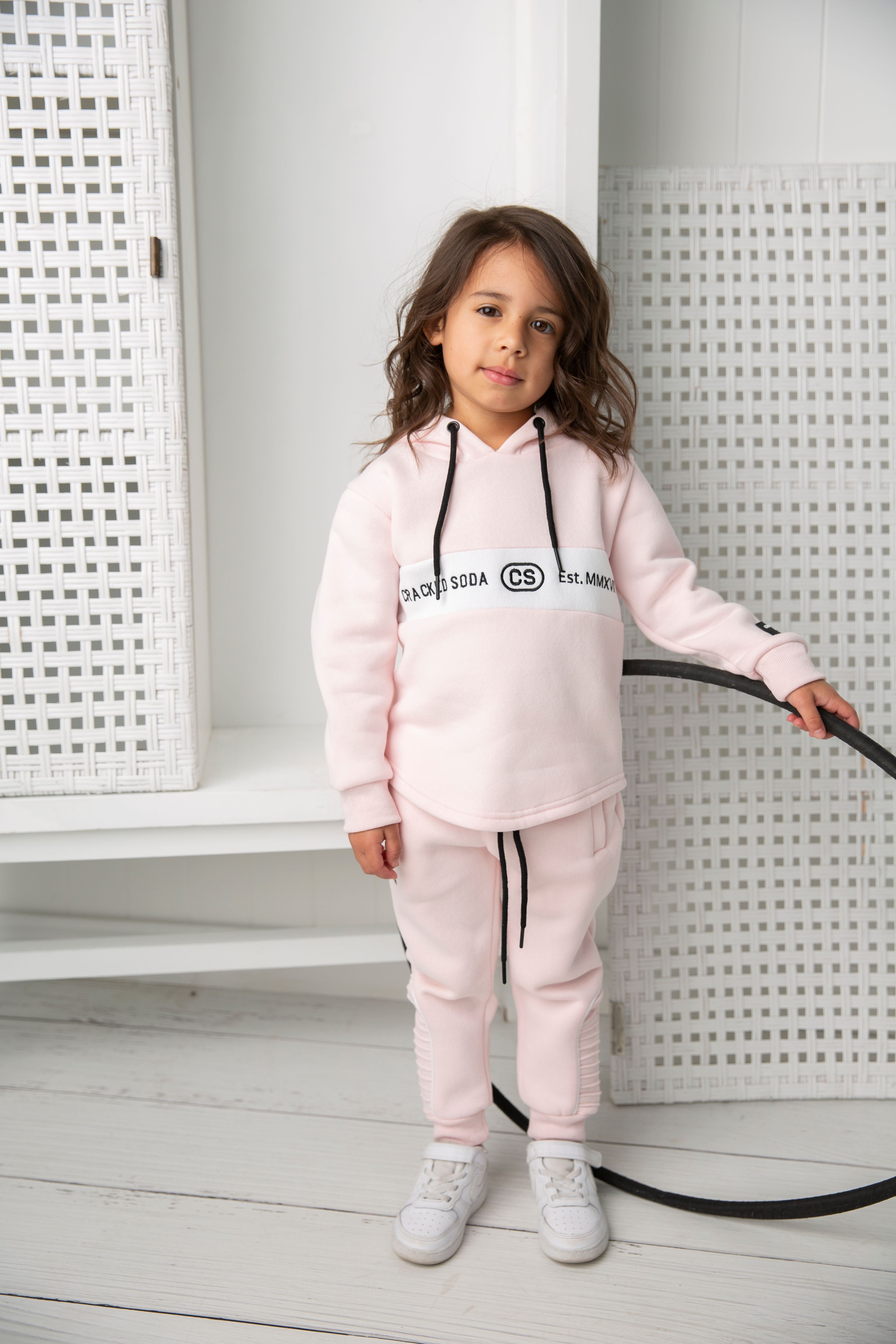 Alaska Detailed Trackpants - Pink-Clothing-Cracked Soda