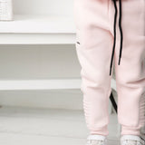 Alaska Detailed Trackpants - Pink-Clothing-Cracked Soda