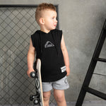 Brock Detailed Shorts - Grey-Clothing-Cracked Soda