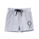 Brock Detailed Shorts - Grey-Clothing-Cracked Soda