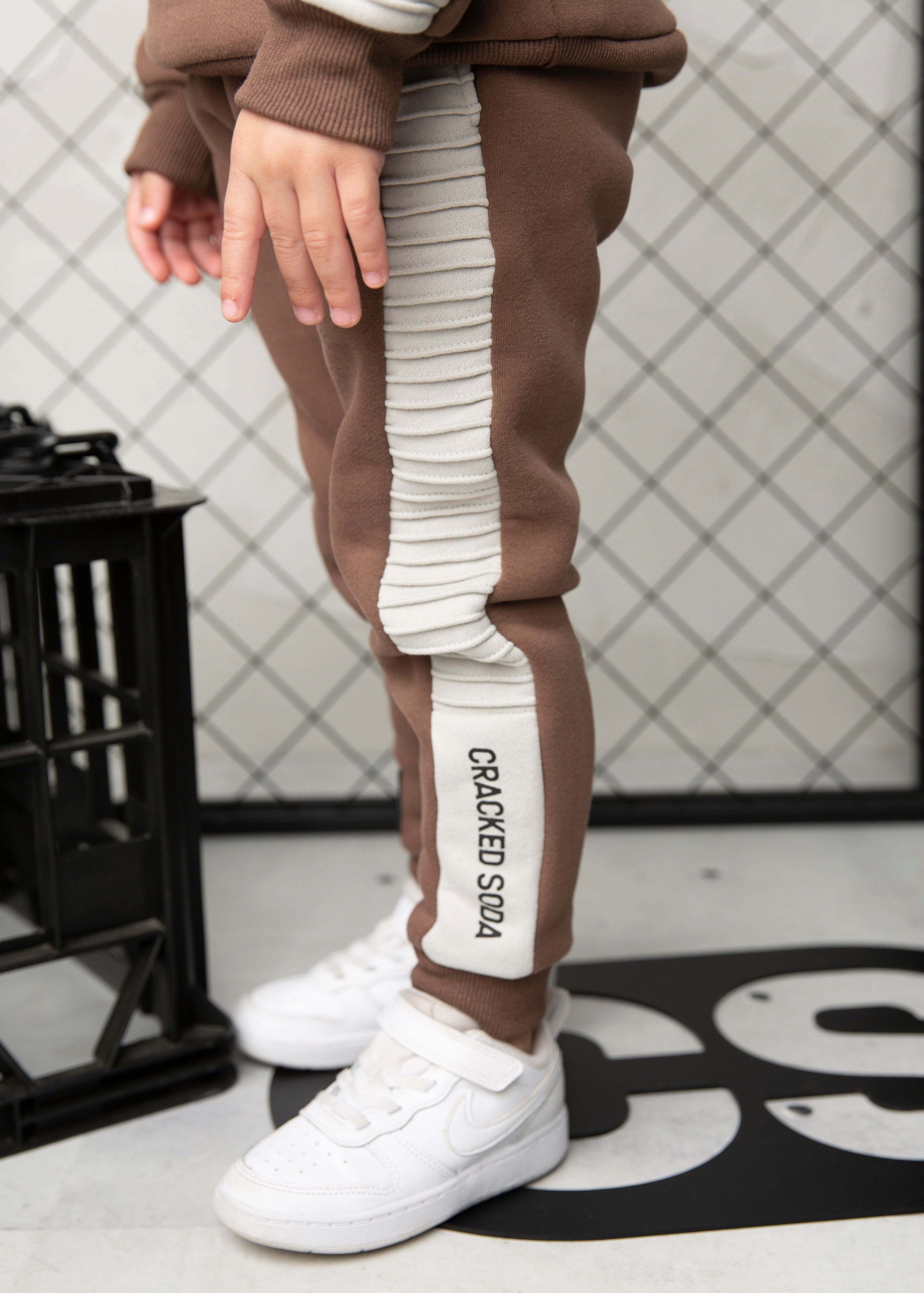 Charlie Detailed Trackpants - Coco-Clothing-Cracked Soda
