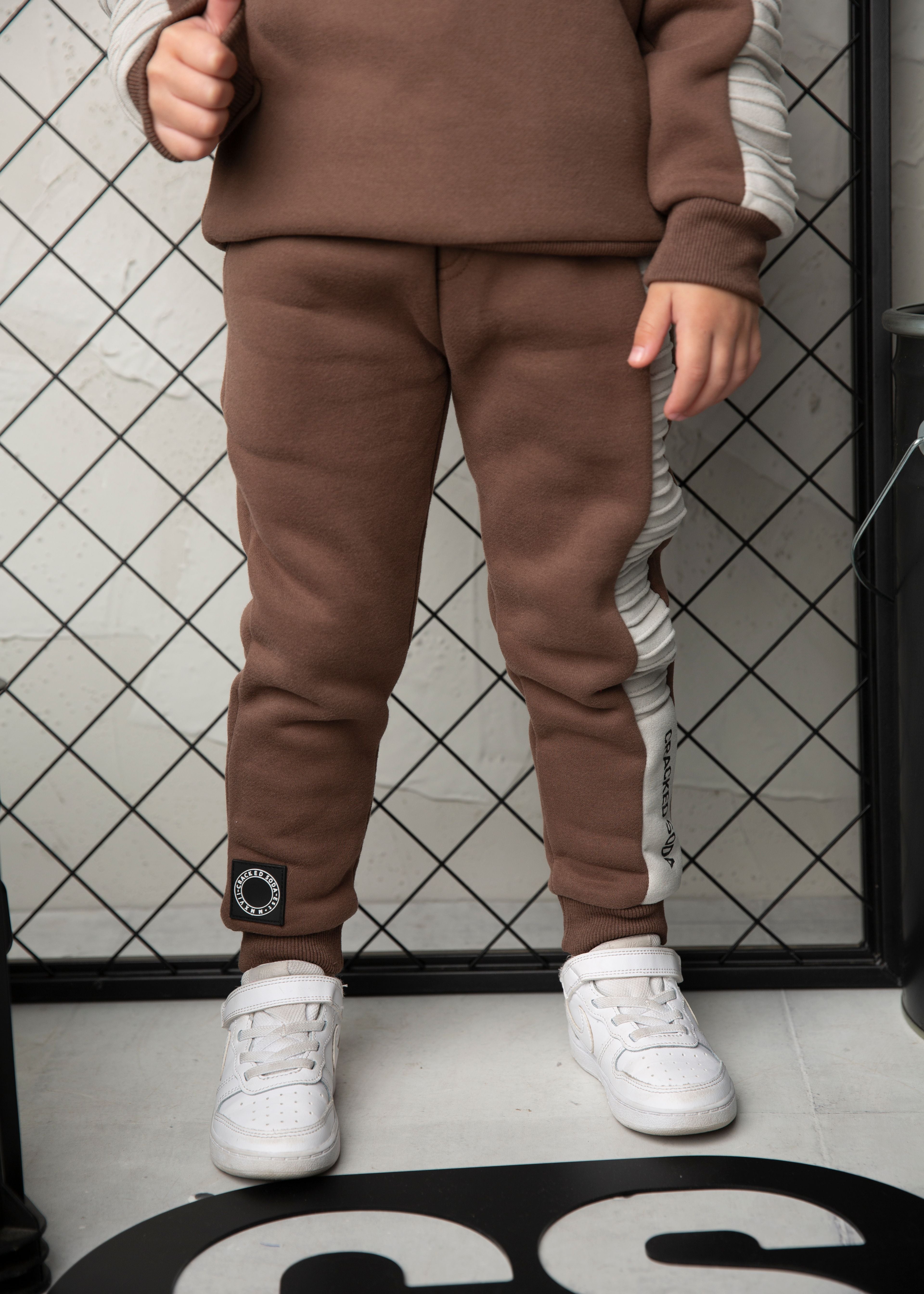 Charlie Detailed Trackpants - Coco-Clothing-Cracked Soda