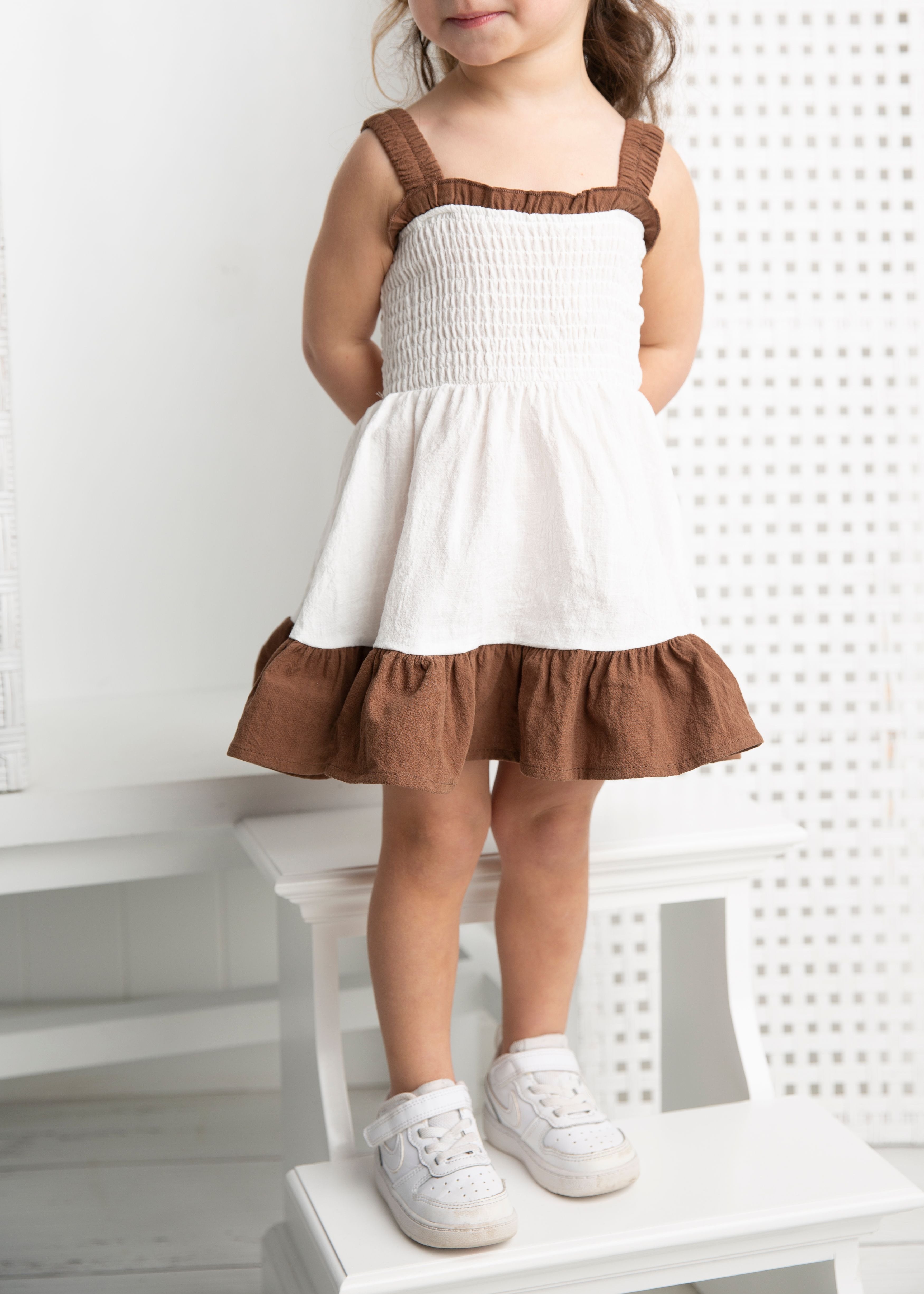 Skylar Summer Dress - White-Clothing-Cracked Soda