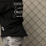 CS Signature L/Sleeve Tee - Black-Clothing-Cracked Soda