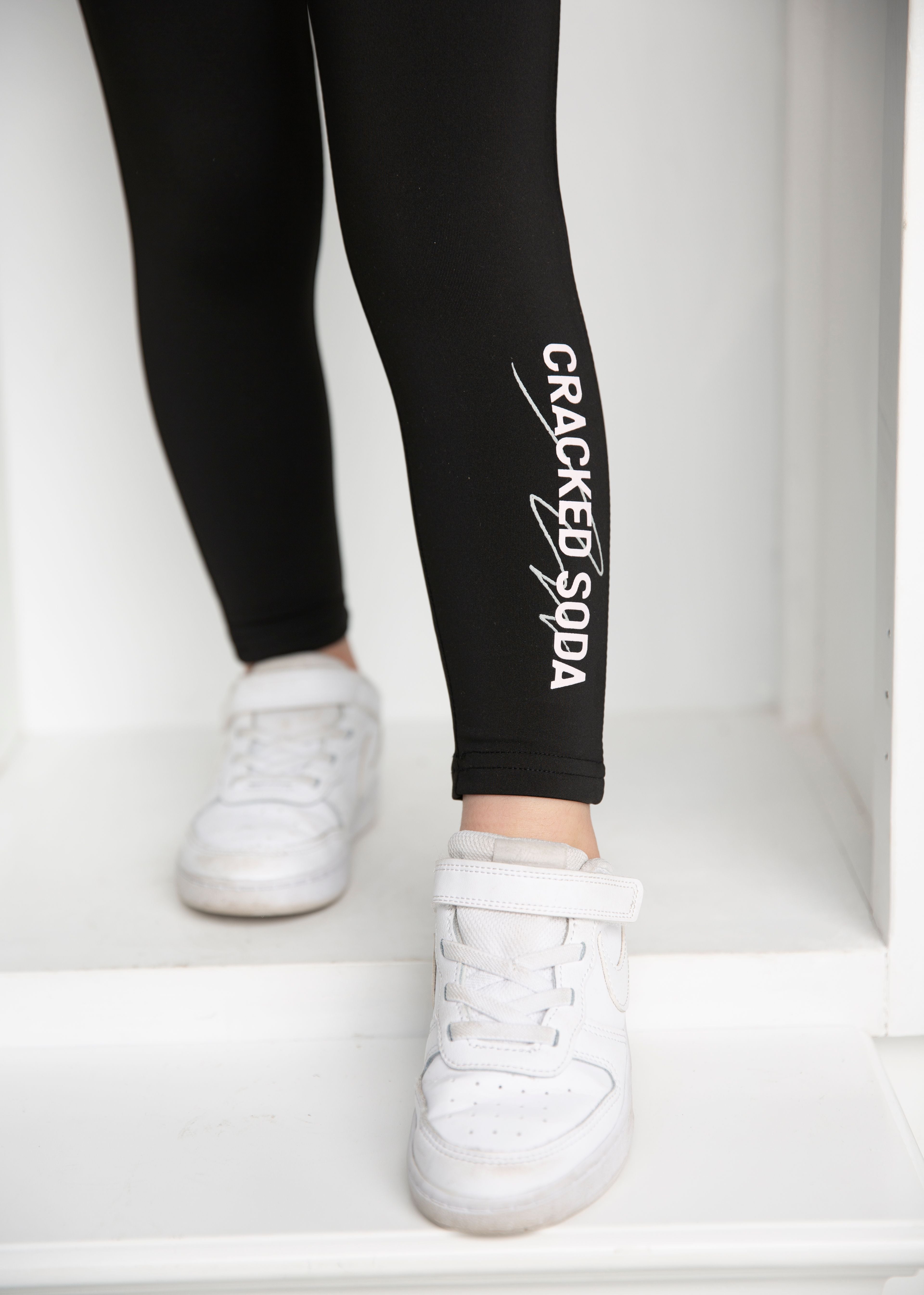 CS Legging - Black-Clothing-Cracked Soda