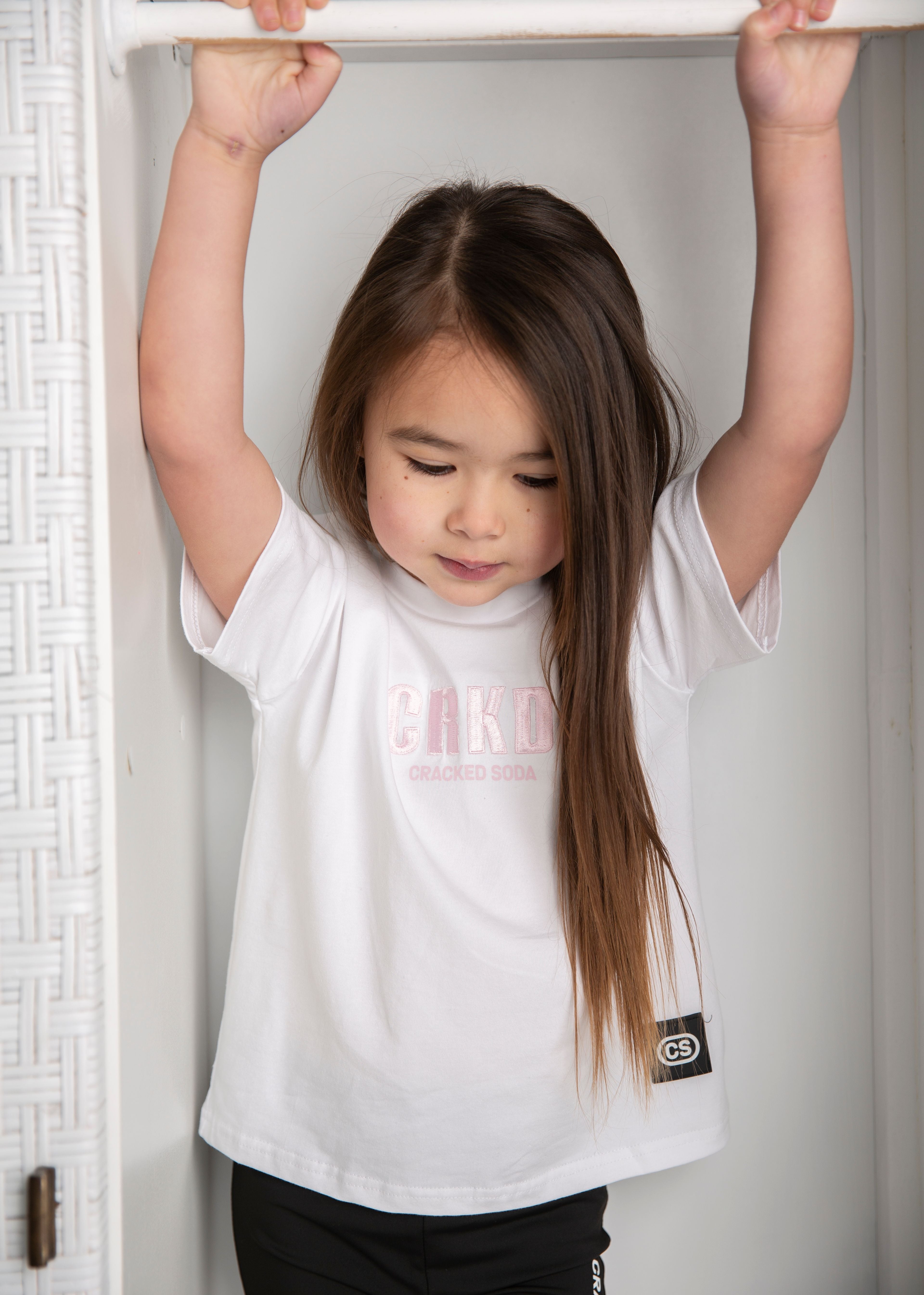 Emma Essential Tee - White-Clothing-Cracked Soda