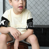 Asher CRKD SODA Tee - Sunbeam/Black
