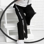 Harper Detailed Pant With Zip - Black-Clothing-Cracked Soda