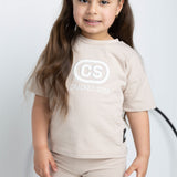 Harper Detailed CS Tee - Sand-Clothing-Cracked Soda