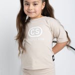 Harper Detailed CS Tee - Sand-Clothing-Cracked Soda