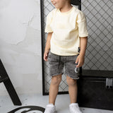Taj Denim Shorts - Ash