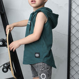 Malachi Detailed Tank - Forest-Clothing-Cracked Soda