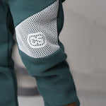 Malachi Detailed Trackpants - Forest-Clothing-Cracked Soda