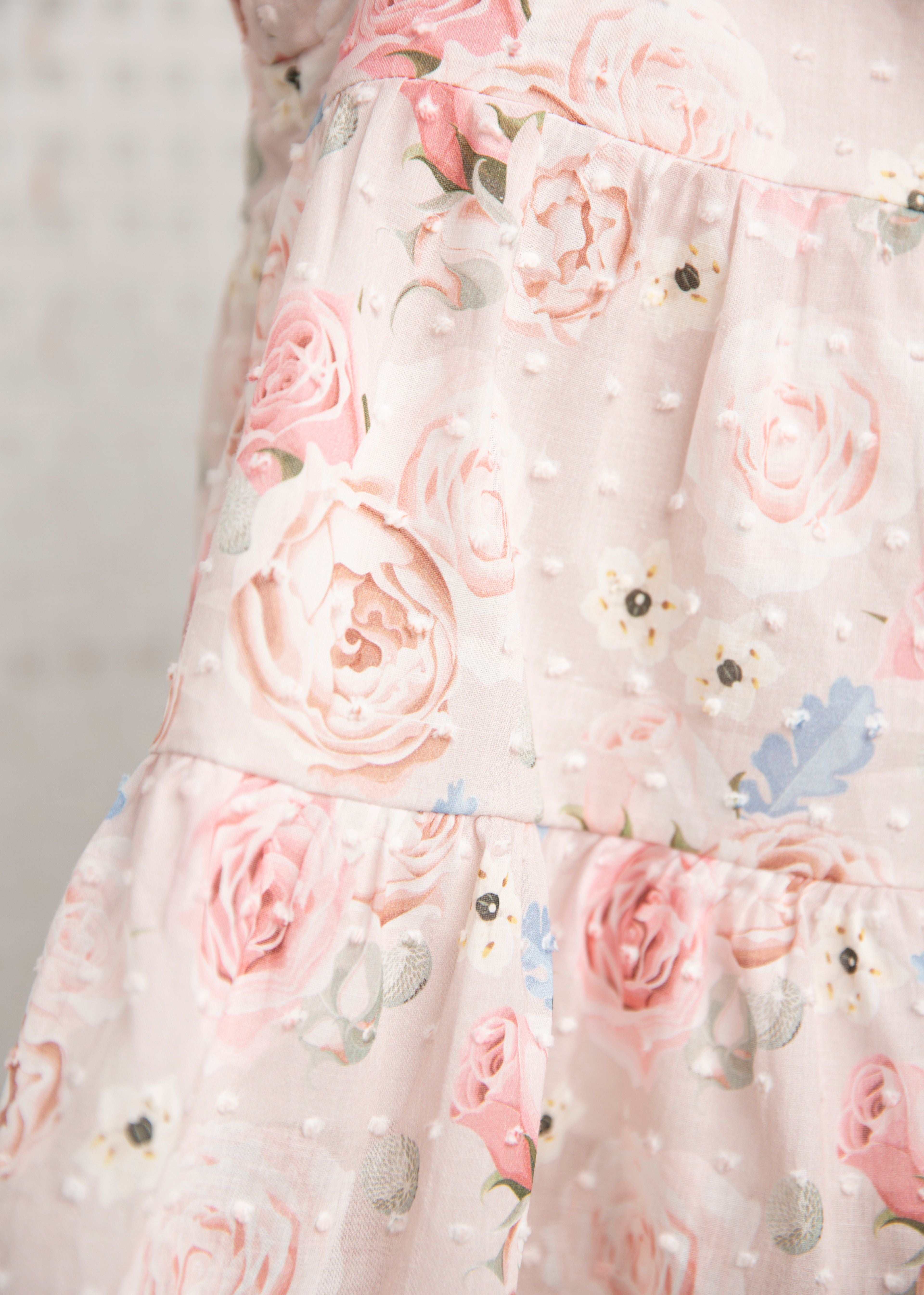 Naomi Babydoll Dress - Floral-Clothing-Cracked Soda