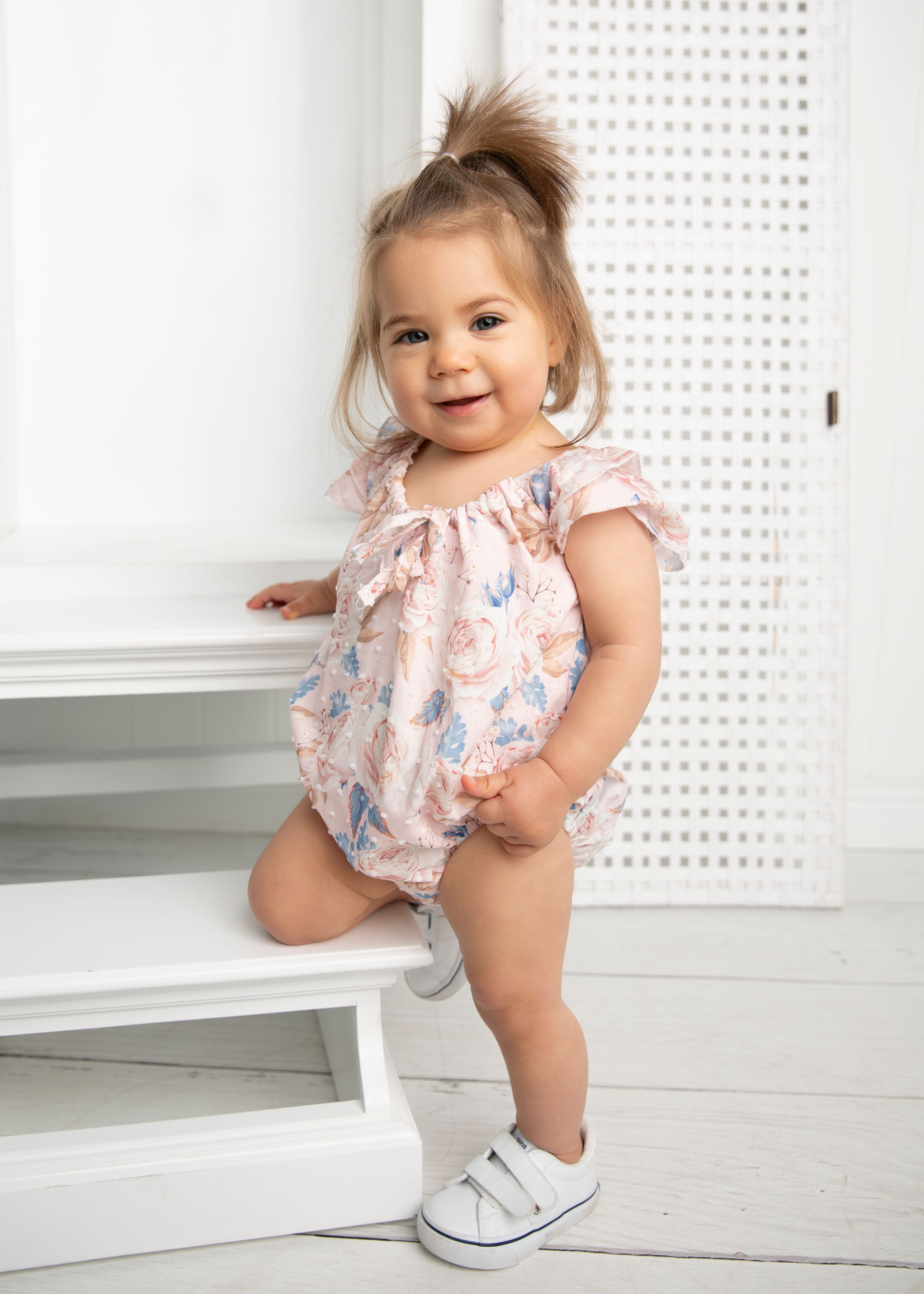 Nora Frill Bodysuit - Floral-Clothing-Cracked Soda