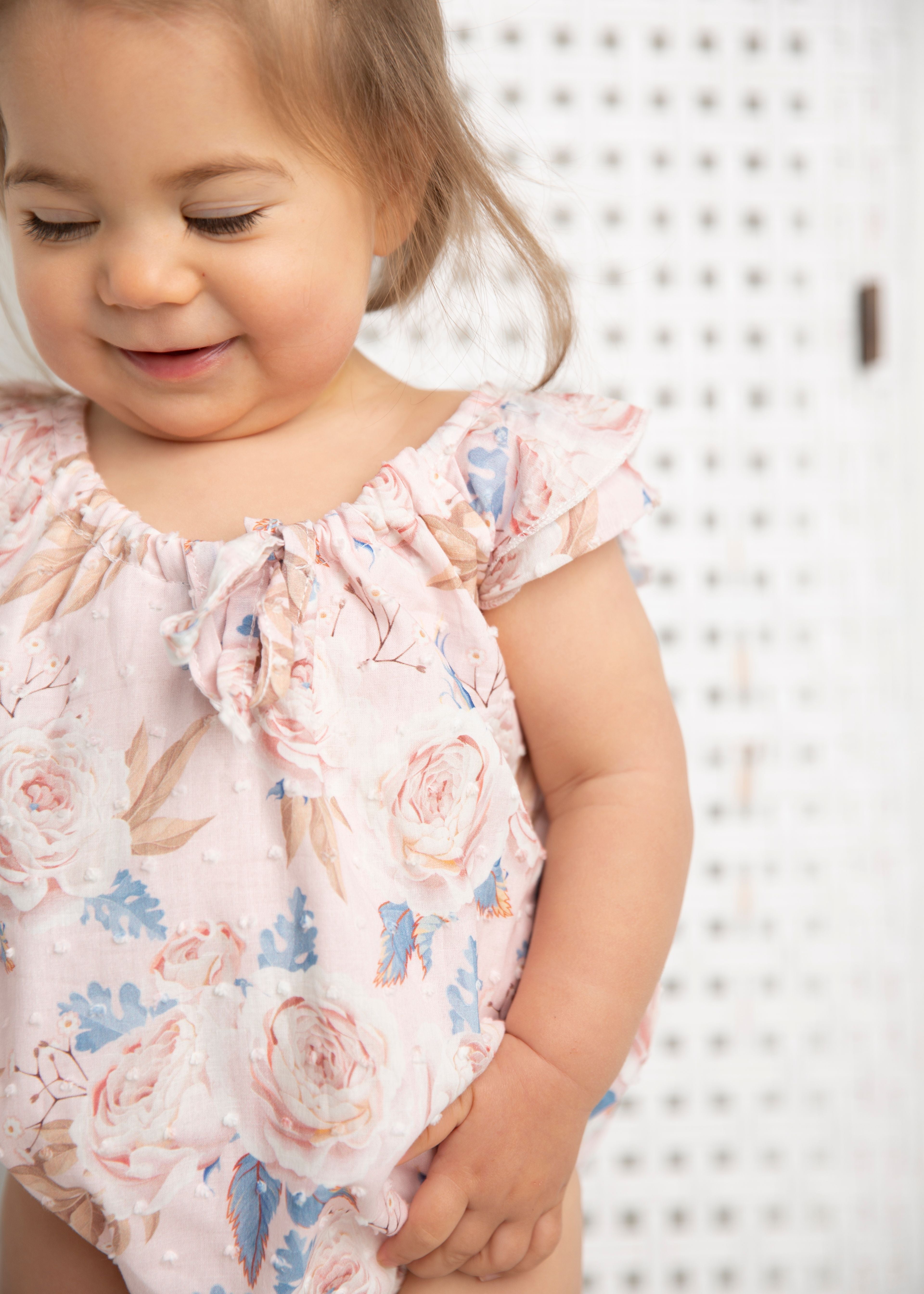 Nora Frill Bodysuit - Floral-Clothing-Cracked Soda