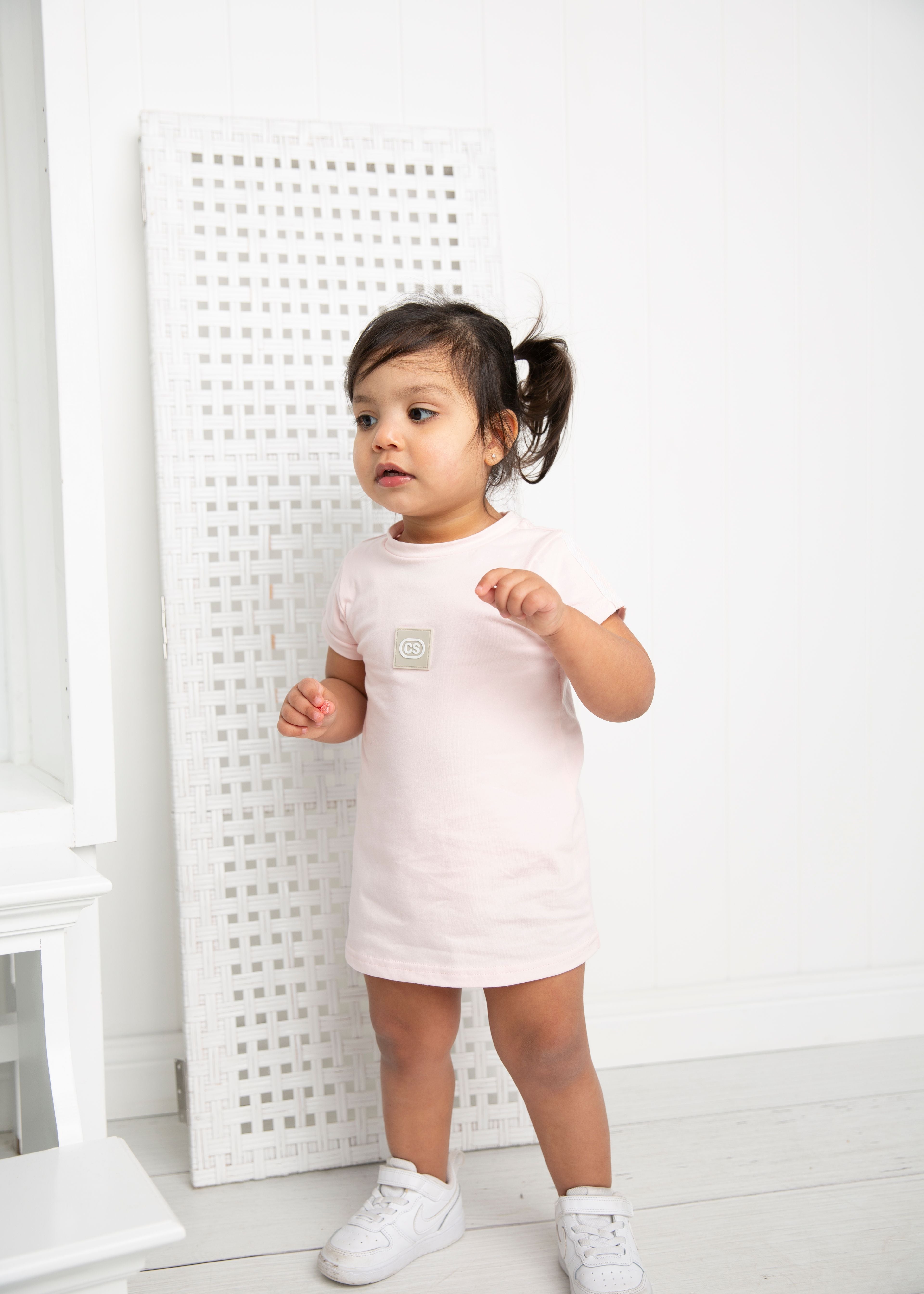 Emma Basic Summer Dress - Pink-Clothing-Cracked Soda