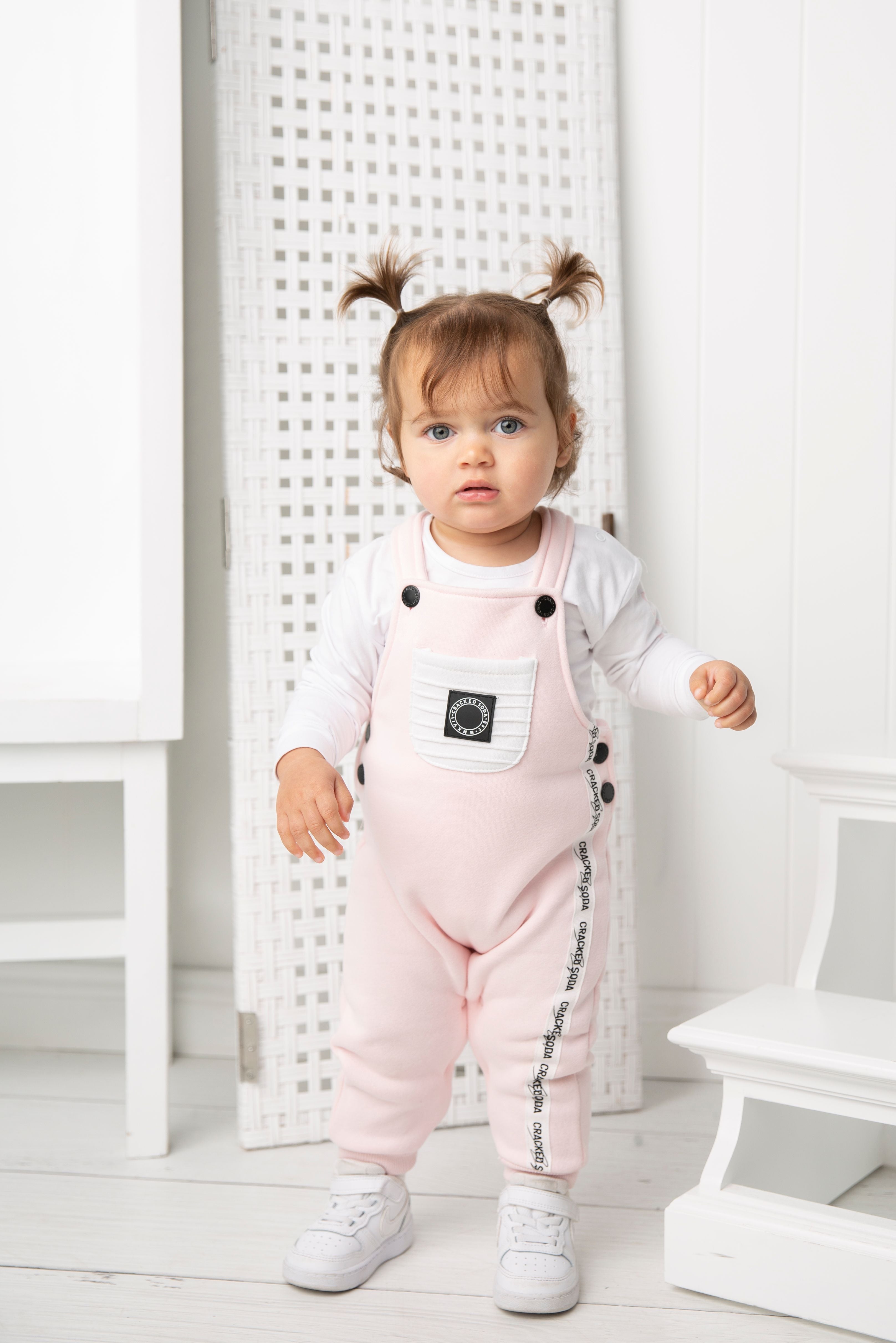 Alaska Detailed Overall Set - Pink-Clothing-Cracked Soda