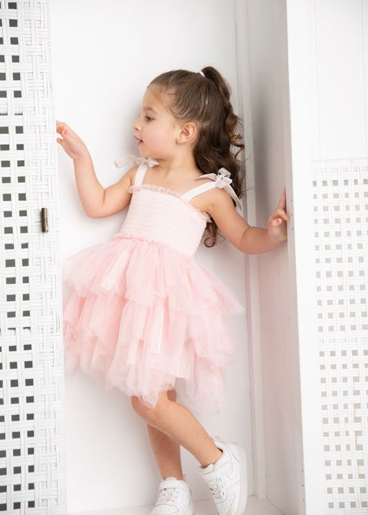 Emma Detailed Tutu - Pink-Clothing-Cracked Soda