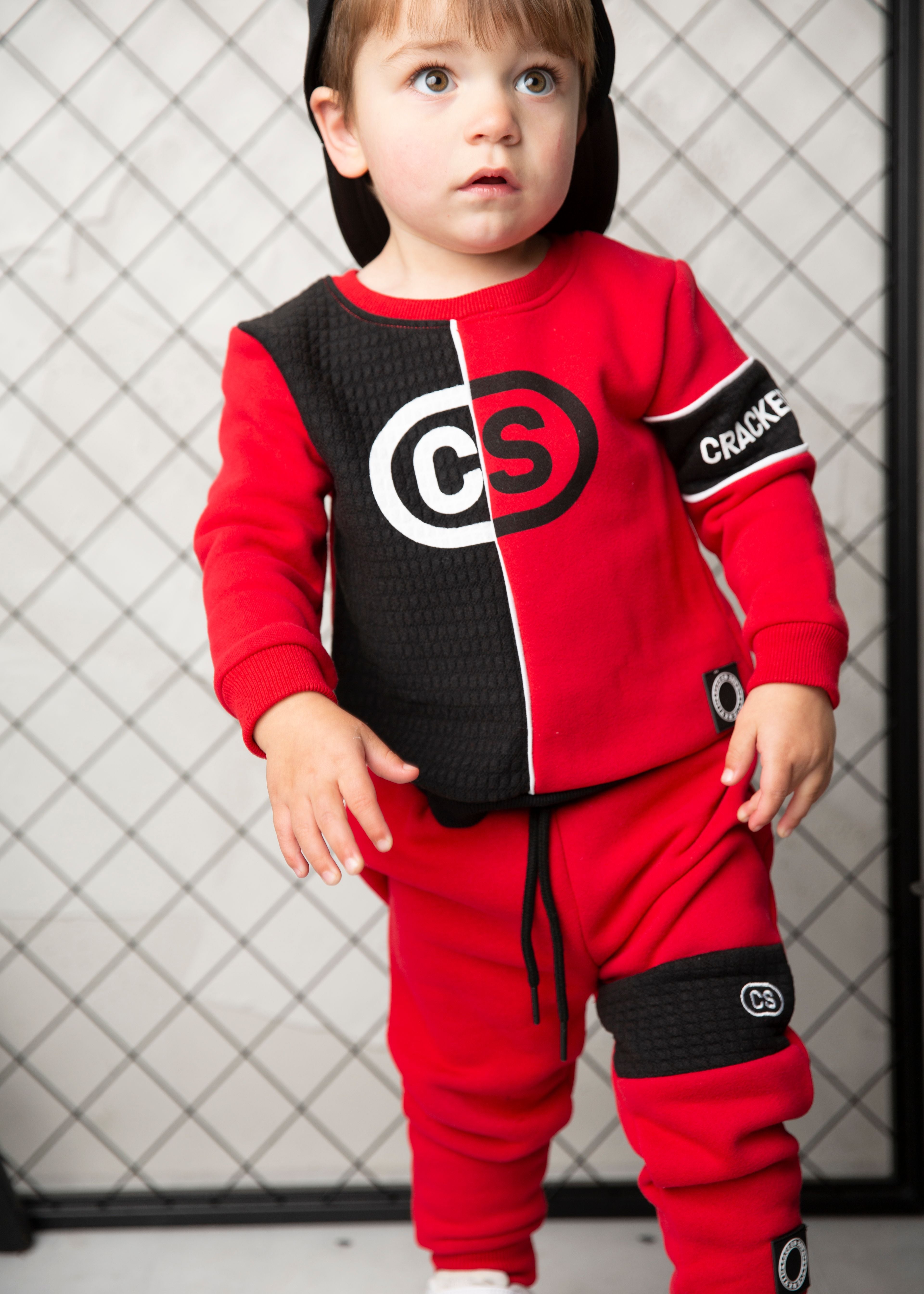 Sammy CS Crew Set - Red-Clothing-Cracked Soda