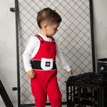 Sammy Detailed Overalls - Red-Clothing-Cracked Soda