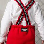 Sammy Detailed Overalls - Red-Clothing-Cracked Soda