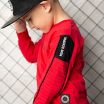 Sammy Detailed Tee - Red-Clothing-Cracked Soda