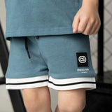 Jet Detailed Trim Shorts - Teal