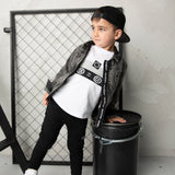 Conner Detailed Tee - White