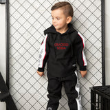 Textured Hoodie & Trackpant Set