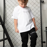 Carter Detailed Sleeve Tee - White