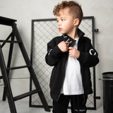 Luca Detailed Zip Crew & Trackpants Set