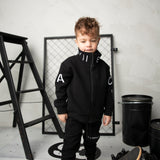 Luca Detailed Zip Crew & Trackpants Set
